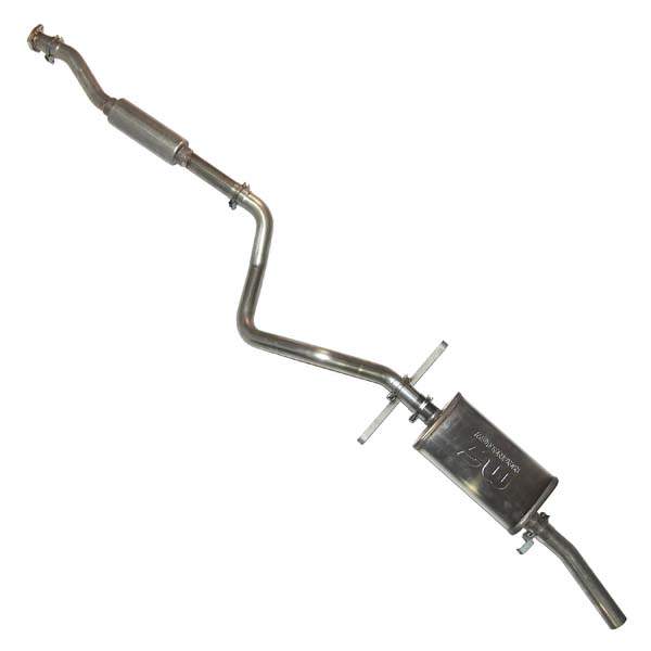 Techtonics Tuning Aluminized 2" Exhaust System with Stainless Muffler for Volkswagen Cabriolet (1984–1989)