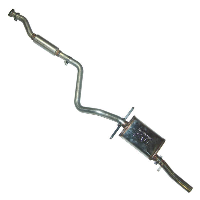Techtonics Tuning Aluminized 2.25" Exhaust System for Volkswagen Cabriolet (1984–1989)