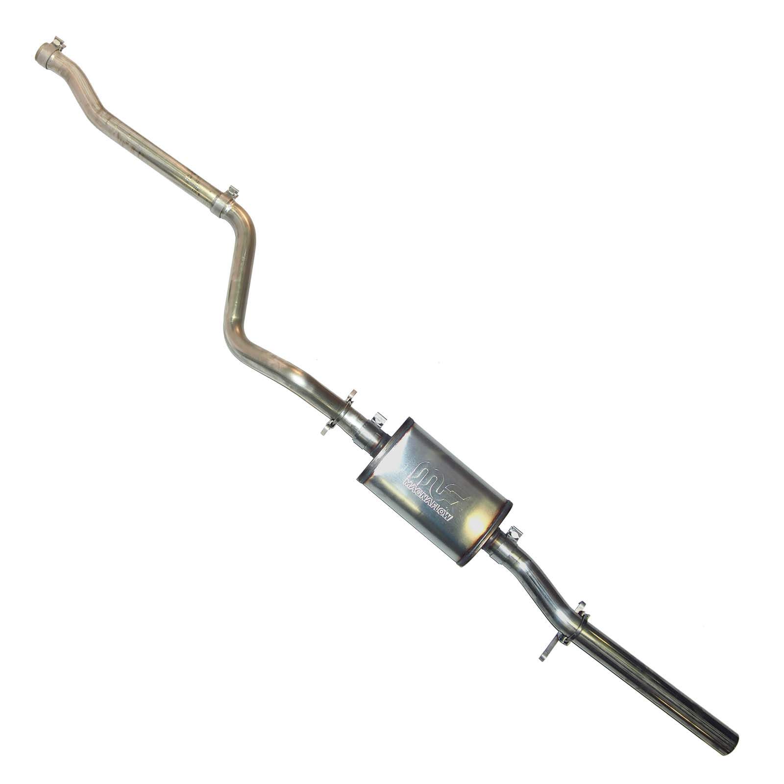 Techtonics Tuning Stainless Steel 2.5" Exhaust System with Stainless Muffler for Volkswagen Jetta A1 (1980–1984)