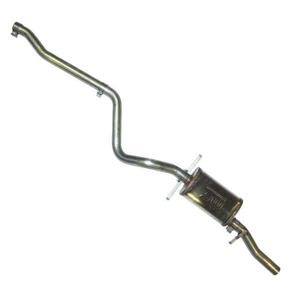 Techtonics Tuning Stainless Steel 2.5" Cat-Back Exhaust System for Volkswagen Cabriolet (1984–1993)
