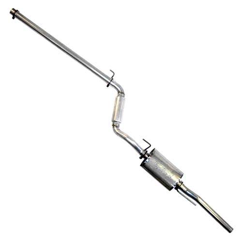 Techtonics Tuning Aluminized 2.25" Cat-Back Exhaust System with Borla Muffler (2.0L 16V) for Volkswagen Passat B3 (1990–1992)