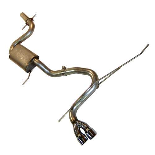Techtonics Tuning 2.5" Exhaust System with Borla Muffler (2.0T) for Volkswagen Golf GTI MK5 (2005–2008)