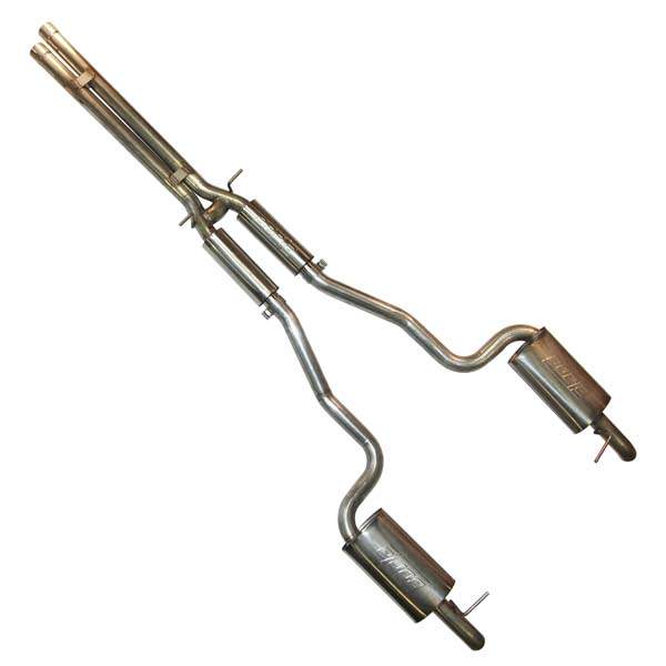 Techtonics Tuning Stainless Steel 2.5" Exhaust System (Full Dual) for Audi A6 / Allroad C5 (1998–2001)