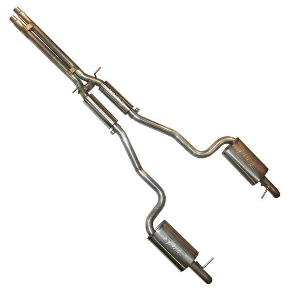Techtonics Tuning Stainless Steel 2.5" Exhaust System for Audi A6 / Allroad C5 (1998–2001)