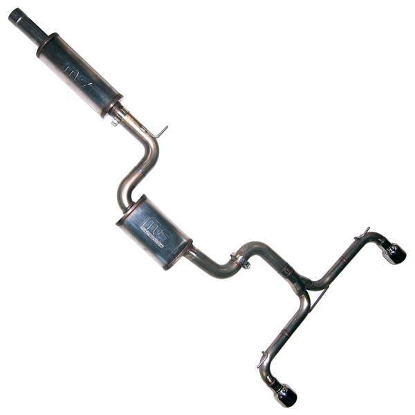 Techtonics Tuning Stainless Steel 3" Exhaust System (Quiet, for 3" Downpipe) for Volkswagen Golf GTI MK7.5 (2018–2021)