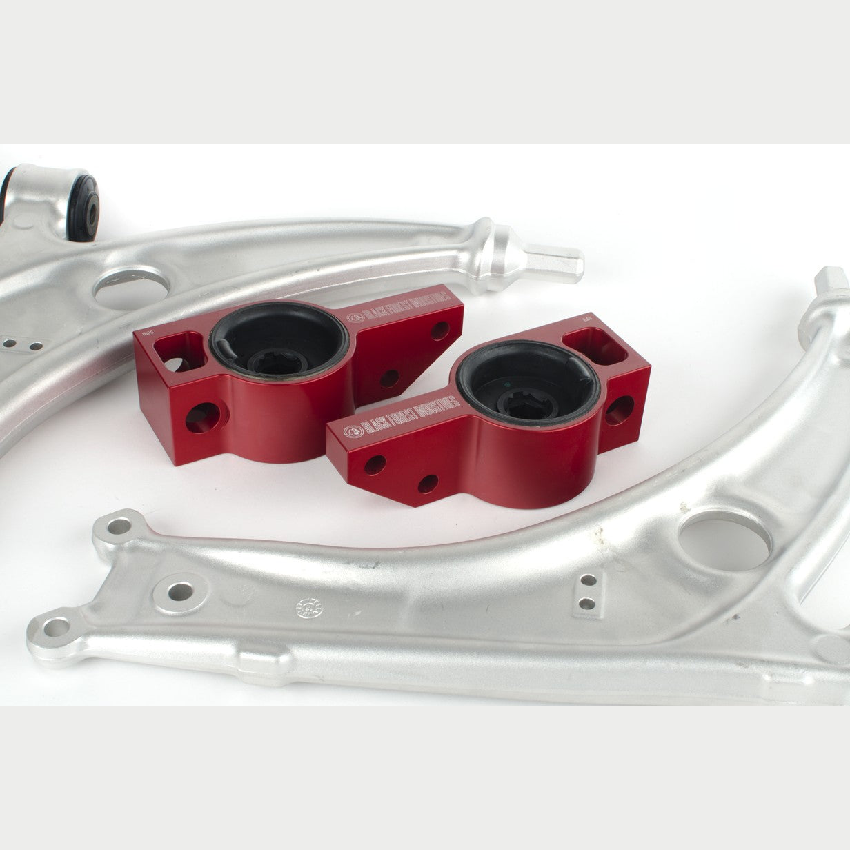 BFI Caster+ Rear Brackets, Bushings & Aluminum Lower Control Arms for Volkswagen Golf MK5 / MK6 (2003–2013)