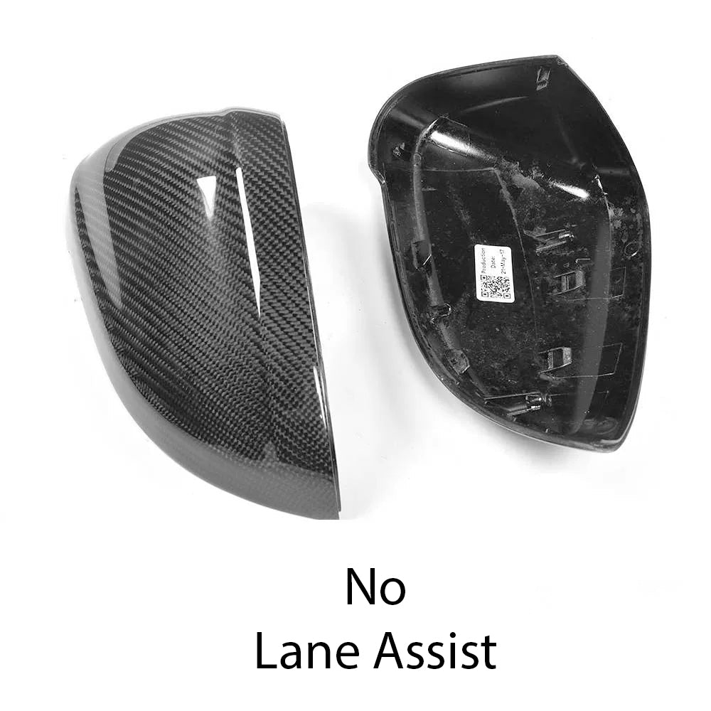 Carbon Fiber Mirror Caps for Audi A4 / S4 / A5 / S5 / RS5 (2017-2019)