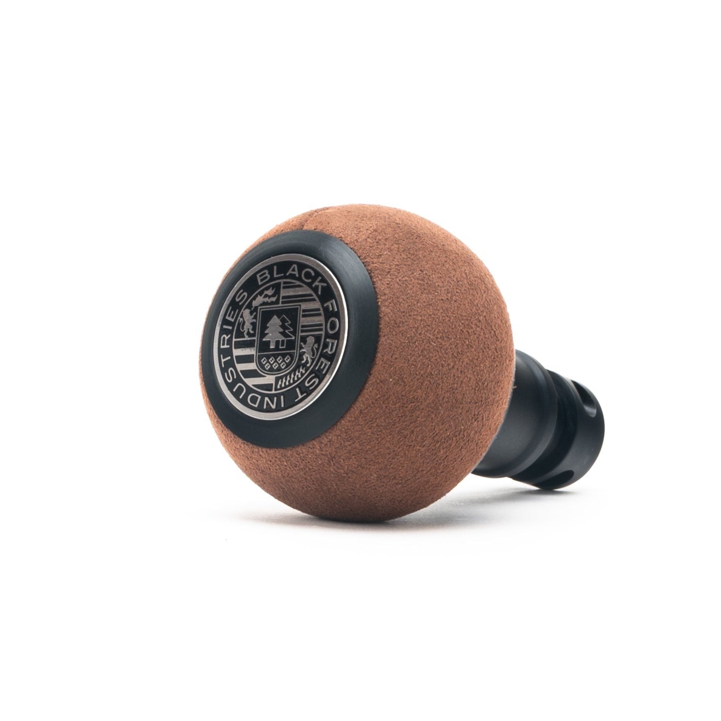 BFI GS2 Heavy Weight Shift Knob, Auto / DSG for BMW 3 Series, Z3, 5 Series, 7 Series & More (1990–2010) - Hazelnut Alcantara / Black Anodized