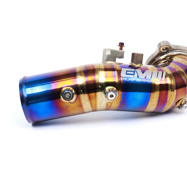 Titanium Turbo Charge Pipe Upgrade Kit — BMW B58 F20/F21/F22/F23/F30/F31/F34/F32/F33 3.0T (2016–2019)