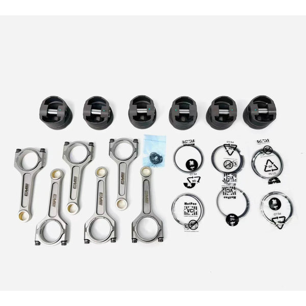 Forged Aluminum Pistons & Connecting Rods Kit — BMW B58 Gen 1 (2016–2019)