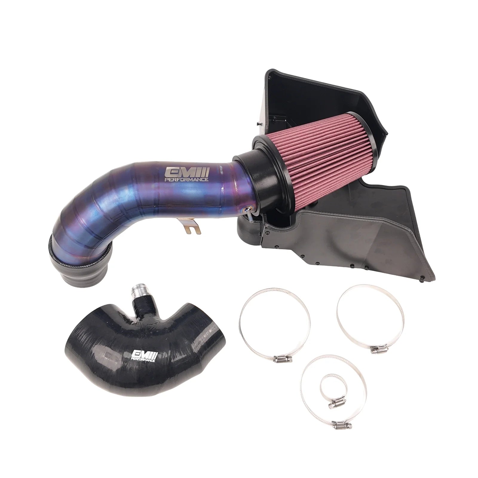 3.5" Titanium Air Intake Kit for VW Golf R & GTI MK7/7.5 / Audi S3 & A3 8V (EA888.3)