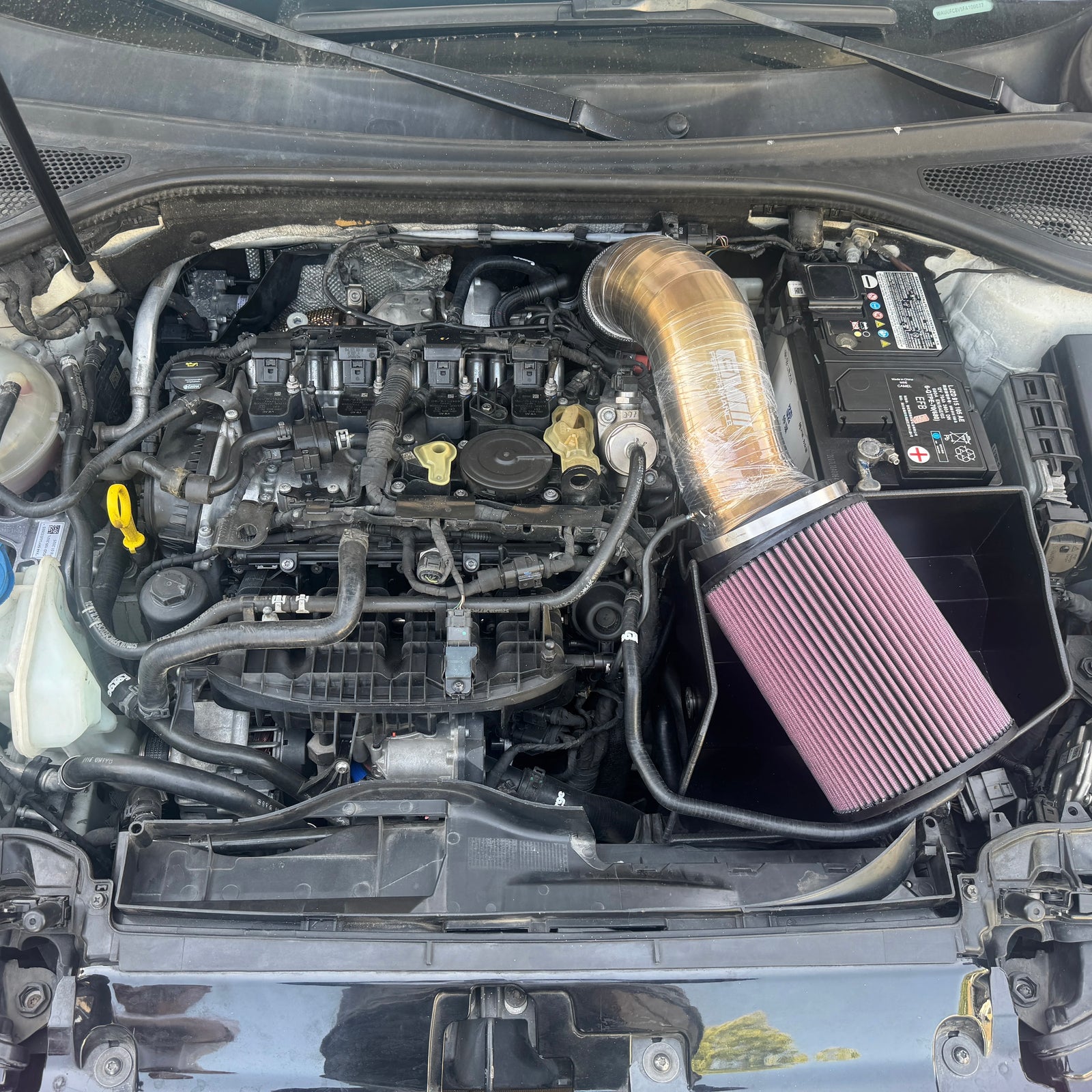 4" Titanium Air Intake Kit - Volkswagen Golf R / GTI MK7 / MK7.5 & Audi S3 / A3 8V (EA888.3)