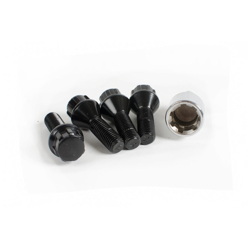 BFI Wheel Lock Kit 12mm - Cone Seat (Black)