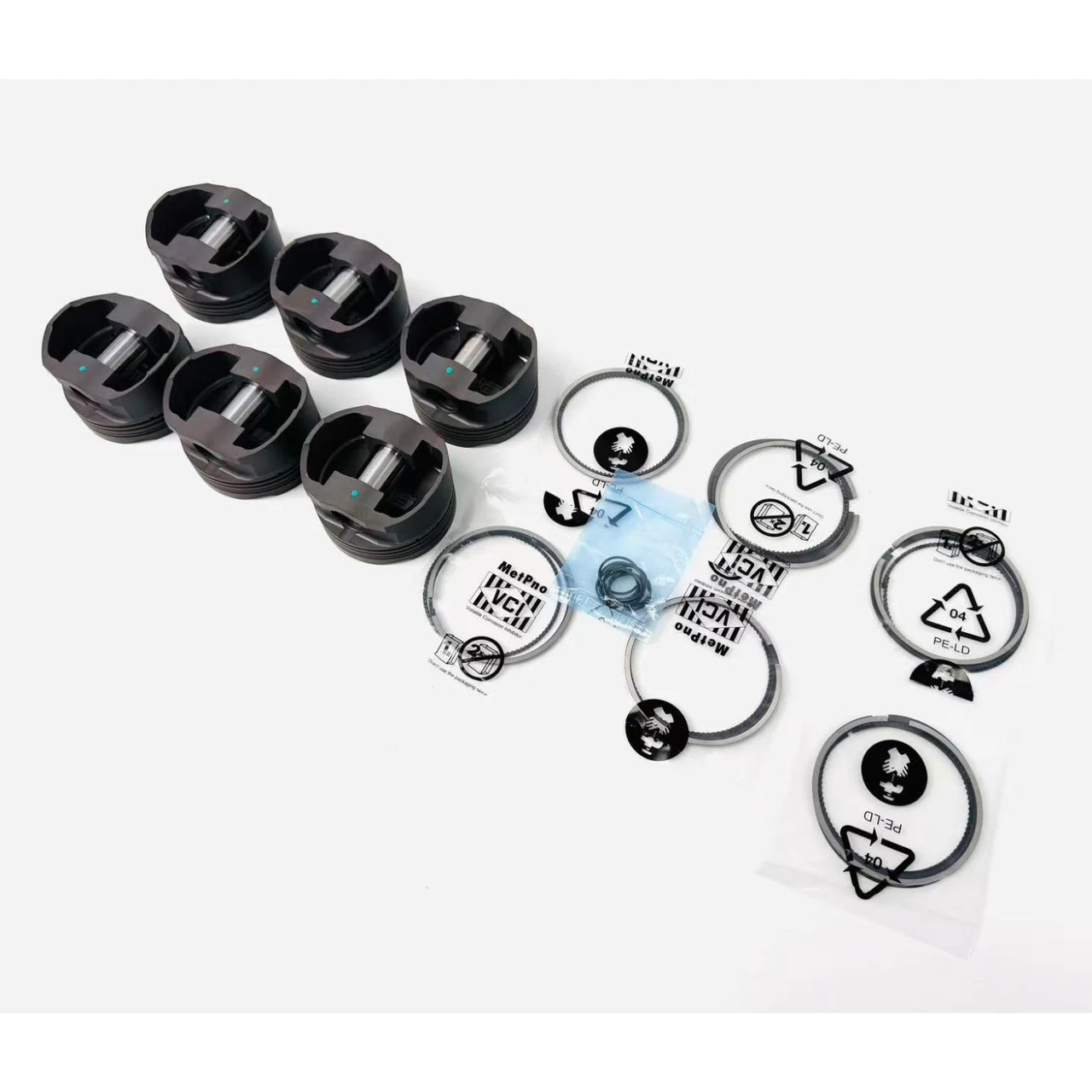 Forged Aluminum Pistons & Connecting Rods Kit — BMW B58 Gen 1 (2016–2019)