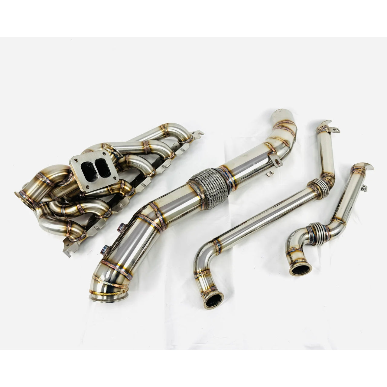 304 Stainless Steel Full Frame Turbo Kit — BMW B58 F-Series & G-Series (2016–2019)