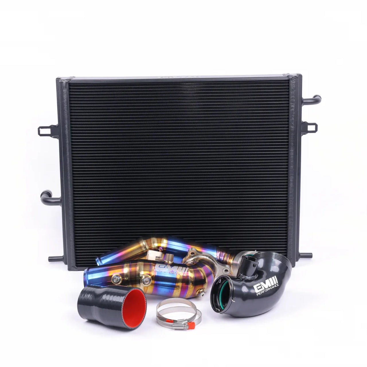 Aluminum Charge Air Cooler Intake Manifold & Heat Exchanger Kit — BMW B58 F20/F21/F22/F23/F30/F31/F32/F33/F34/F36 (2016–2019)