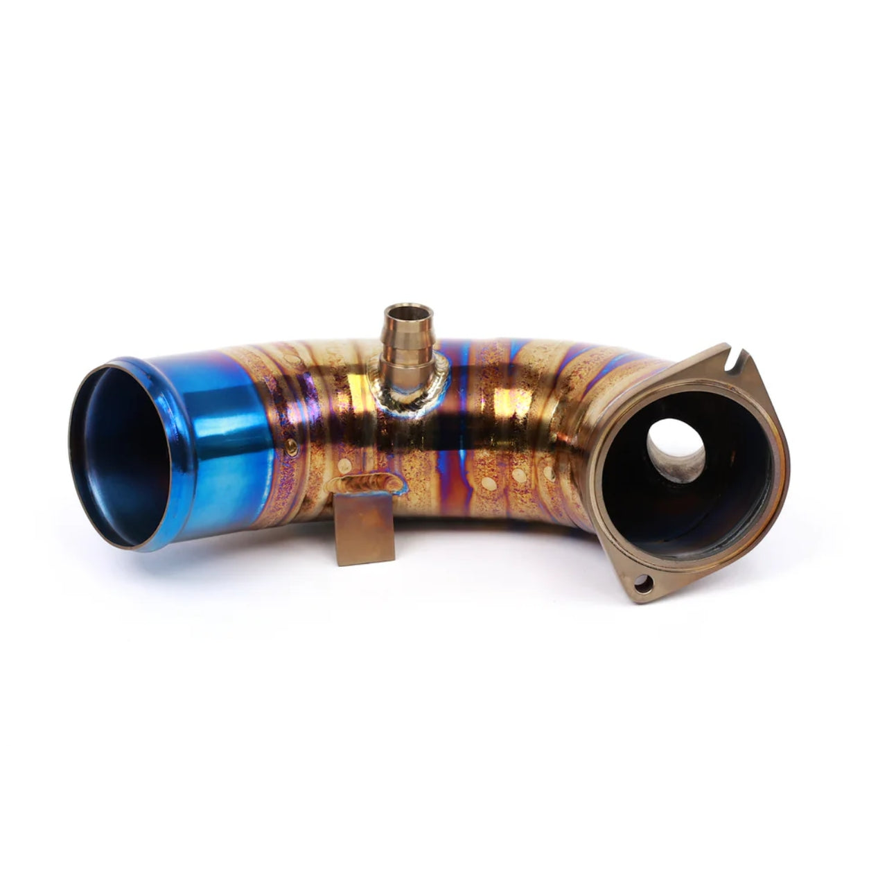 Titanium Turbo Inlet Pipe Upgrade — Audi S4 (B9) / S5 (B9) / SQ5 (B9) / A6 (C8) / A7 (C8) 3.0T (2018–2019)