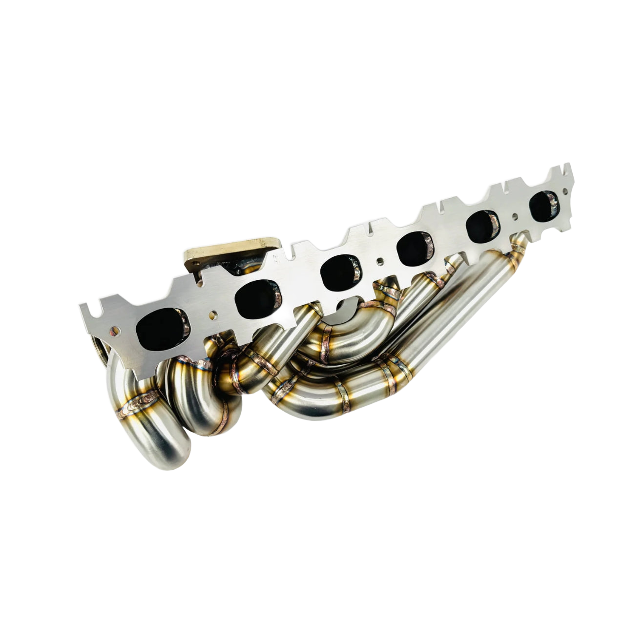 304 Stainless Steel T4 Twin-Scroll Turbo Manifold — BMW B58 F-Series & G-Series (2016–2019)