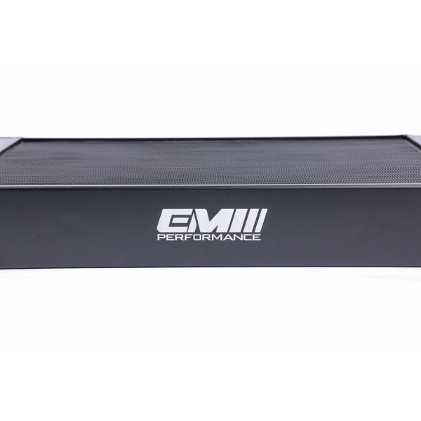 Black Aluminum Charge Cooler Heat Exchanger — BMW B58 F20/F21/F22/F23/F30/F31/F32/F33/F34/F36 (2016–2019)