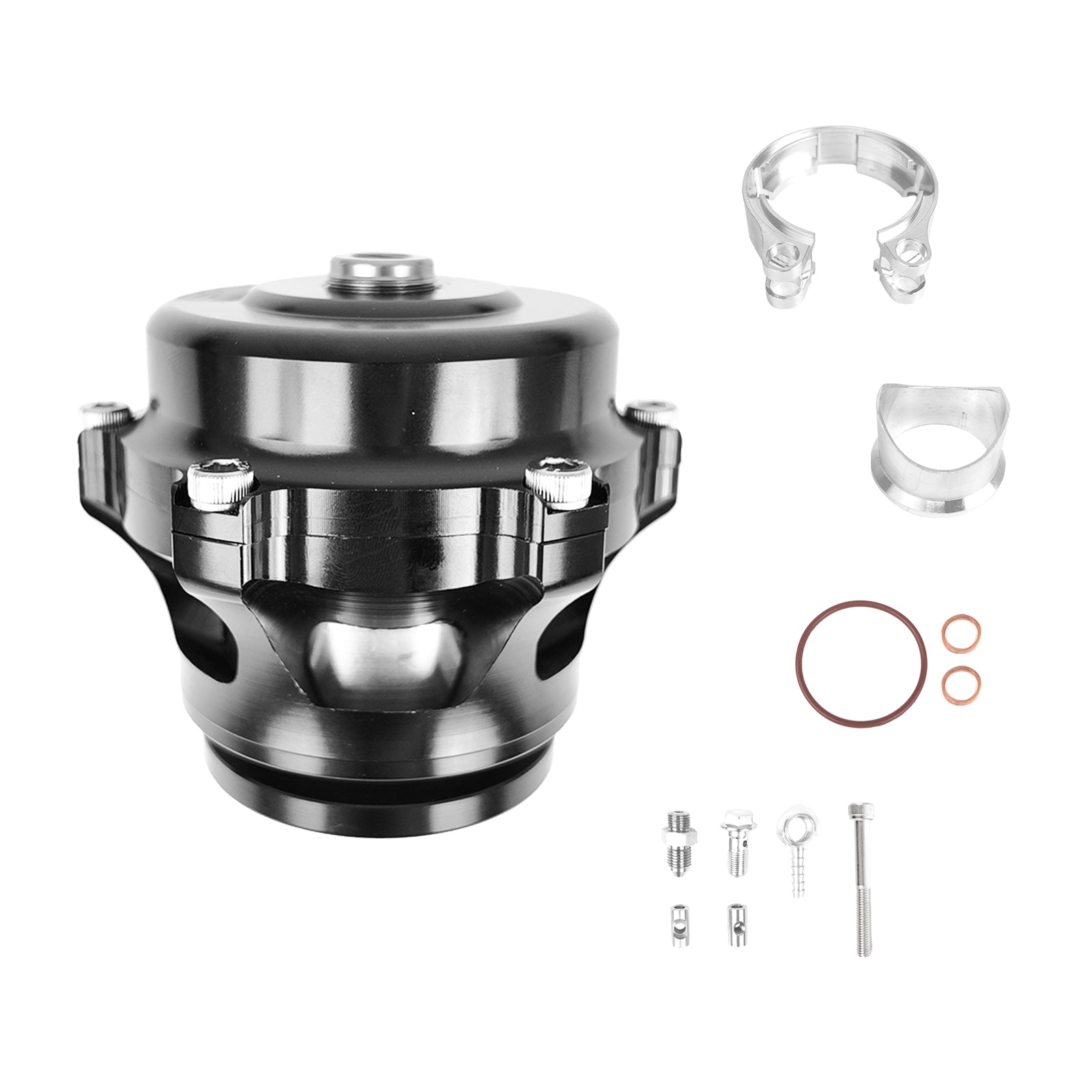 EM 50mm CNC Aluminum Blow-Off Valve — Universal Turbo Fit (2013–2024)