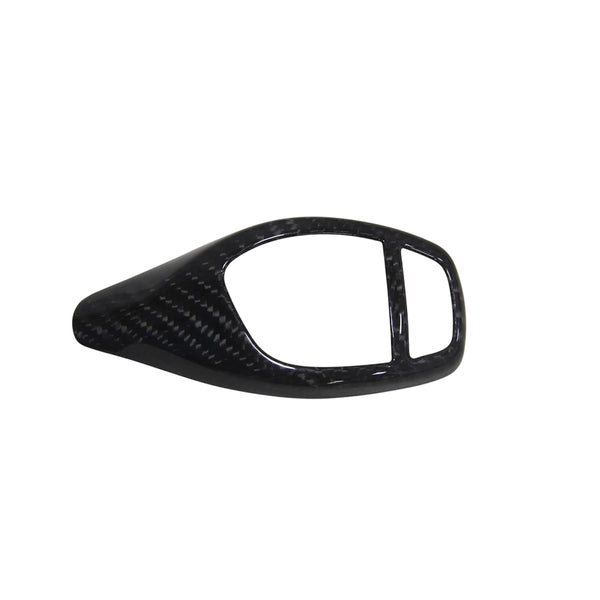 Carbon Fiber Gear Shifter Cover for BMW 1 / 2 / 3 / 4 / 6 Series, X Models & i8 (2011-2018) LHD
