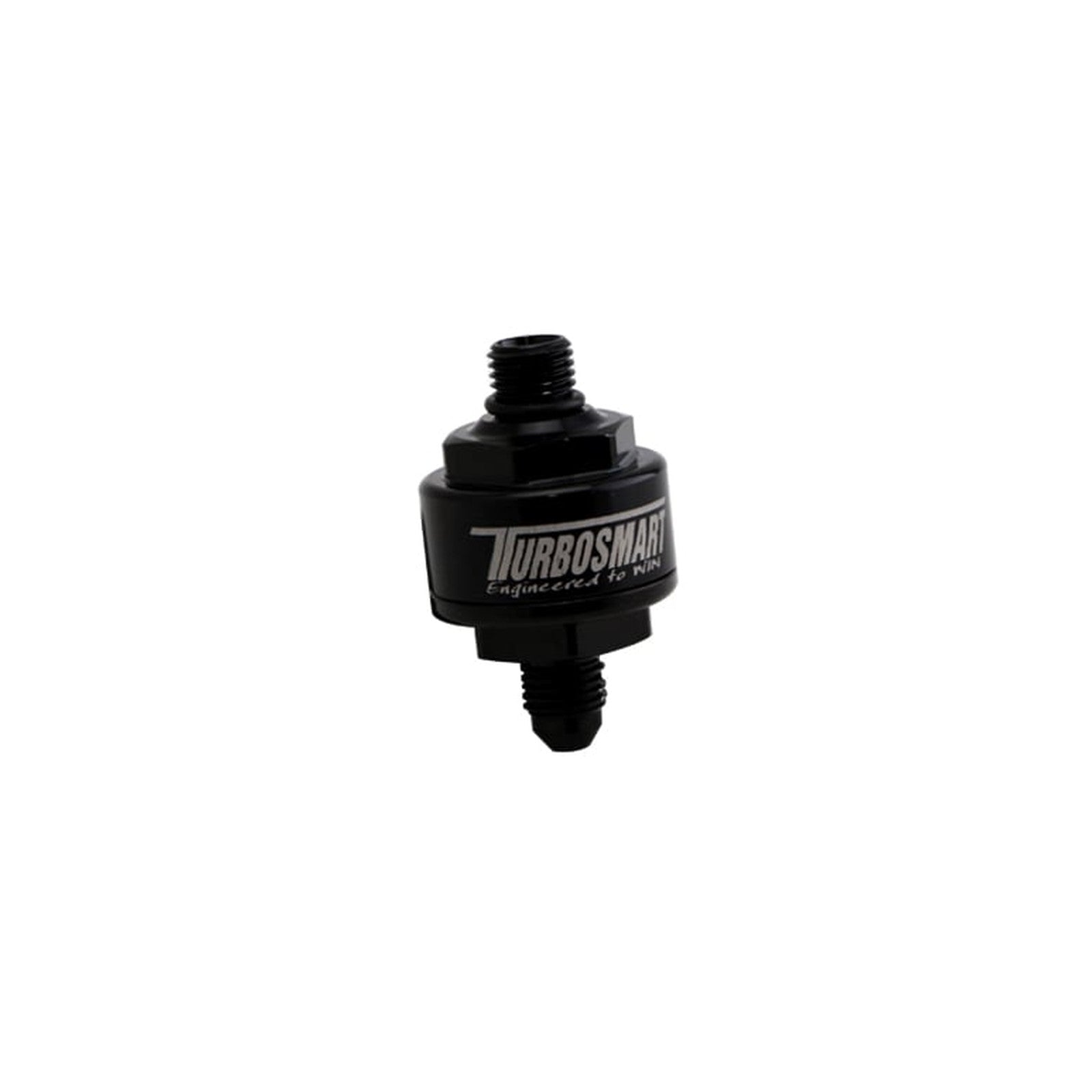 Turbosmart Billet Turbo Oil Feed Filter 44um AN-4 to AN-4 ORB