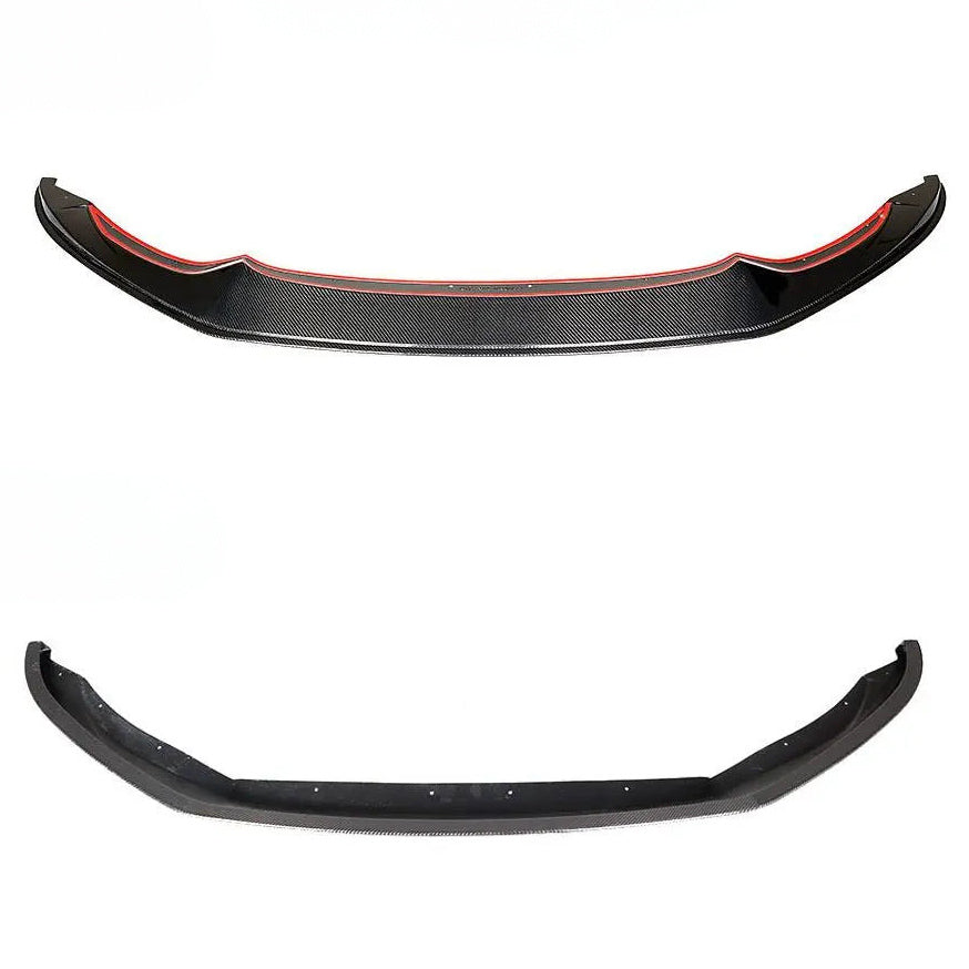 Carbon Fiber Front Bumper Lip Splitters Racing Front Lip Spoiler for BMW F80 M3/F82 F83 M4 (2014-2019) - EuroSpeed