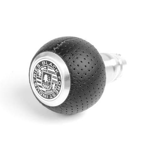 BFI GS2 Heavy Weight Shift Knob, Auto / DSG for BMW 3 Series, Z3, 5 Series, 7 Series & More (1990–2010) - Black Air Leather / Machined Finish