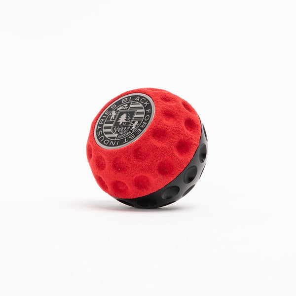 BFI GSB Heavy Weight Shift Knob, CAE Shifter - Red Alcantara / Black Anodized