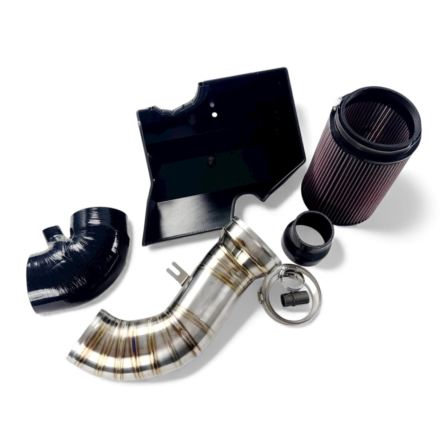 4" Titanium Air Intake Kit - Volkswagen Golf R / GTI MK7 / MK7.5 & Audi S3 / A3 8V (EA888.3)