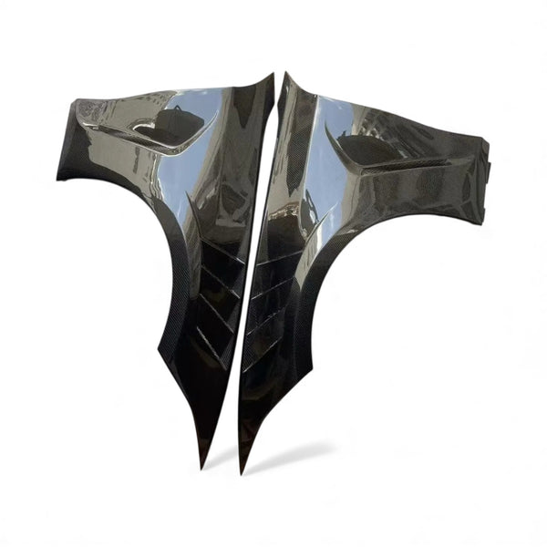 Carbon Fiber Vented Front Fenders for BMW F80/F82 M3/M4 (2014–2019)