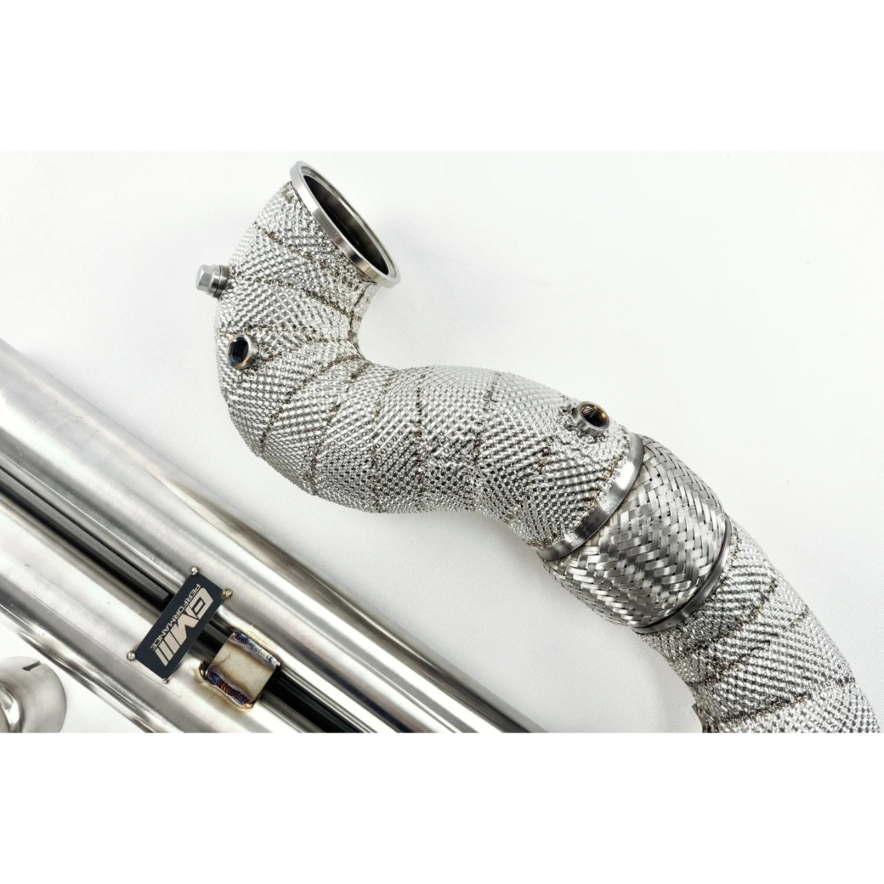 Stainless Steel 4-Inch Catless Downpipe — Audi RS3 (8V/8Y) / TT RS (8S) (2017–2024)