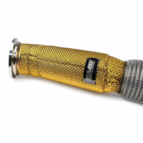 304 Stainless Steel Performance Downpipe — BMW B58 Gen 1 F-Series (2016–2019)