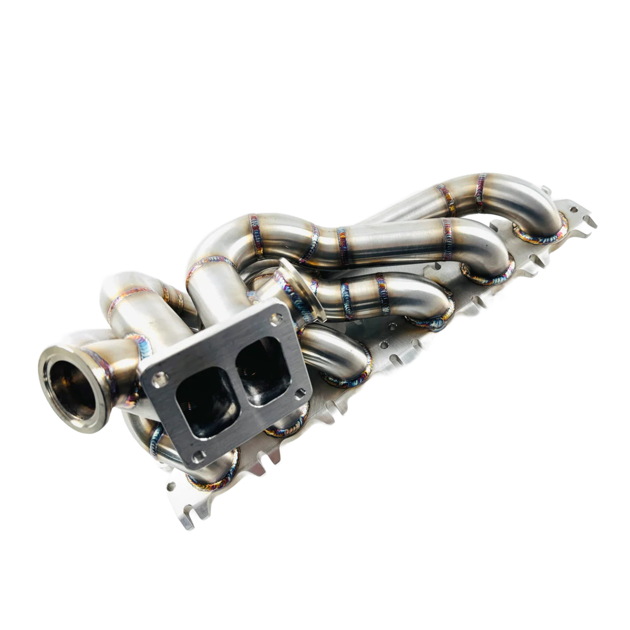 304 Stainless Steel T4 Twin-Scroll S58 Exhaust Manifold — BMW M2 (G87) / M3 (G80) / M4 (G82) (2021–2023)