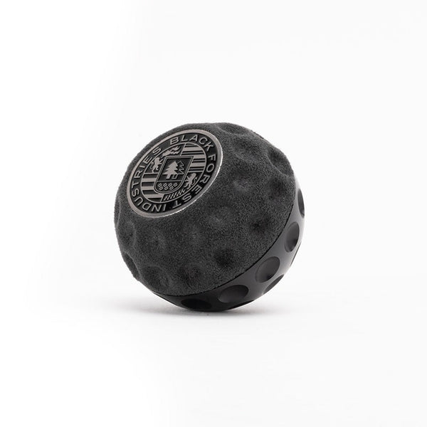 BFI GSB Heavy Weight Shift Knob, Universal - Charcoal Alcantara / Black Anodized / Metric