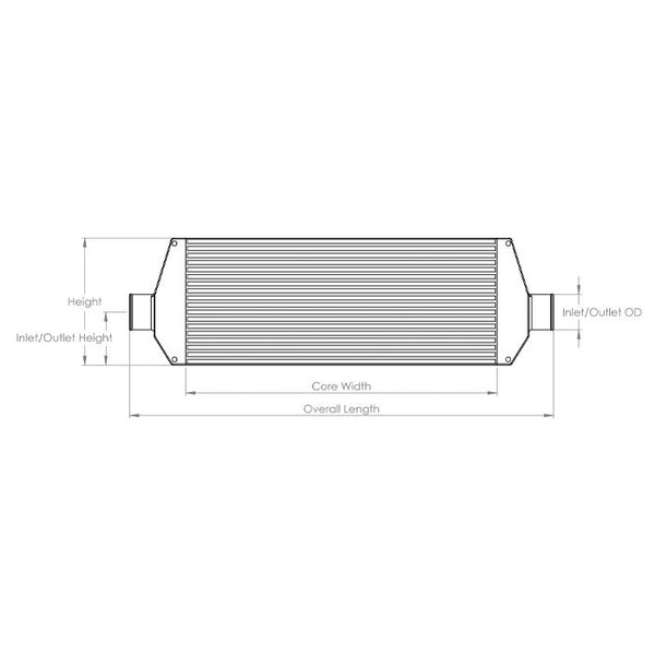 Vibrant Performance Air to Air Intercooler