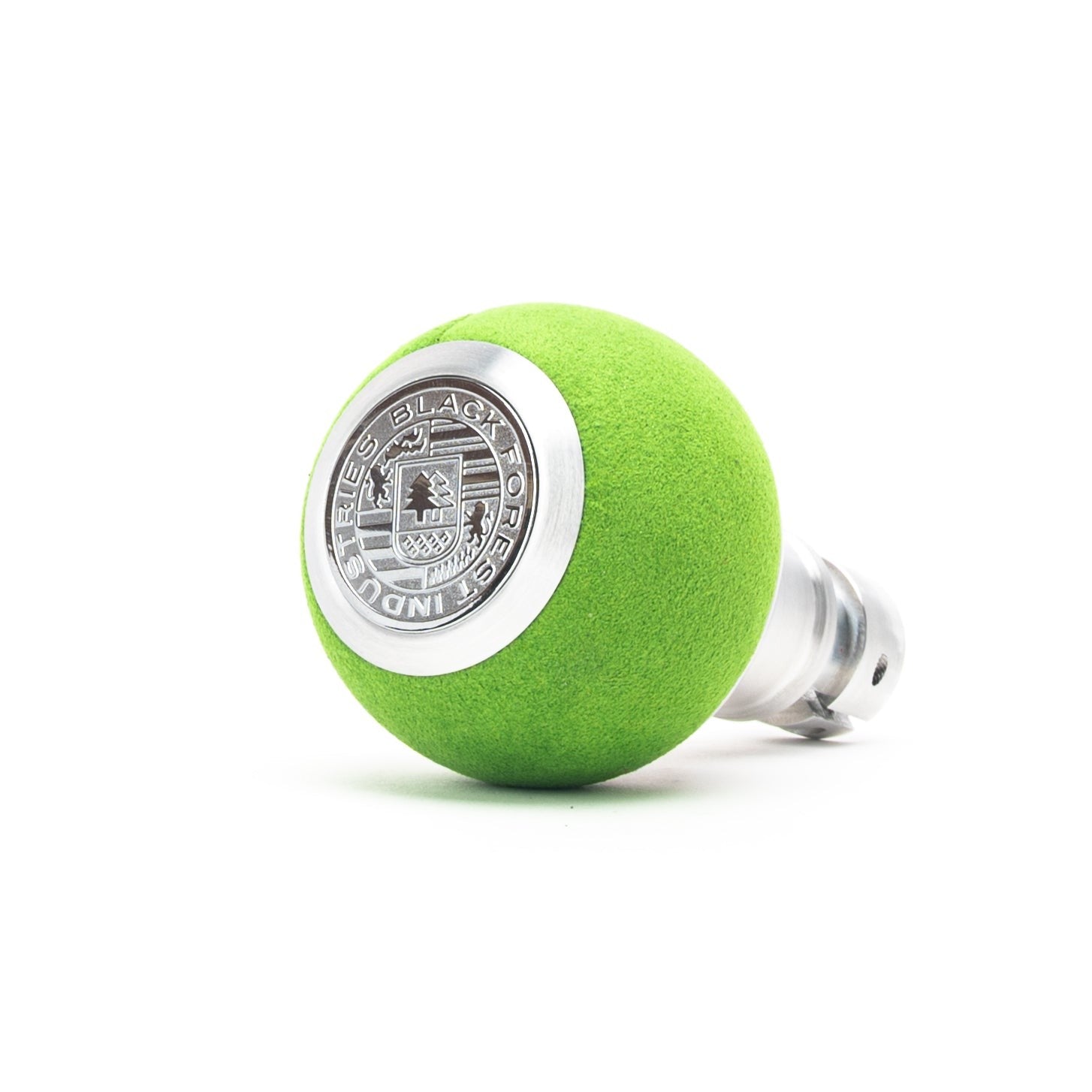 BFI GS2 Heavy Weight Shift Knob for Porsche 924 / 944 / 951 (1976–1991) - Lizard Green Alcantara / Machined Finish
