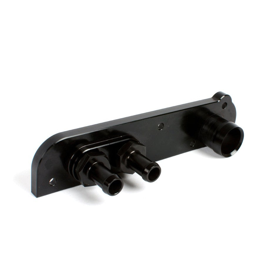 BFI FSI CrankCase Breather Adapter w/ twin -8 to Flare Fittings