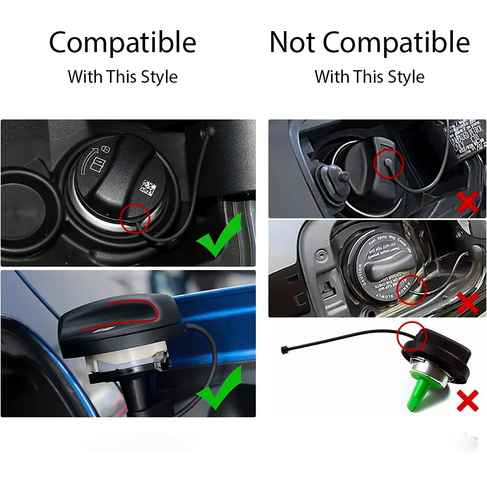 Carbon Fiber Fuel Tank Cap Cover for BMW (E90, E92, F30, F80, F82, M3, M4 & More)