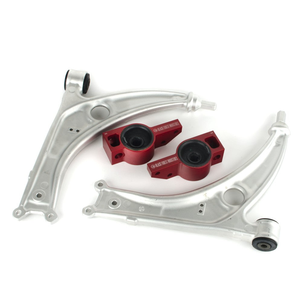 BFI Caster+ Rear Brackets, Bushings & Aluminum Lower Control Arms for Volkswagen Golf MK5 / MK6 (2003–2013)