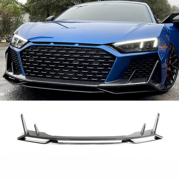 Carbon Fiber Front Lip Upgrade for Audi R8 V10 GT Performance Coupe (2023)