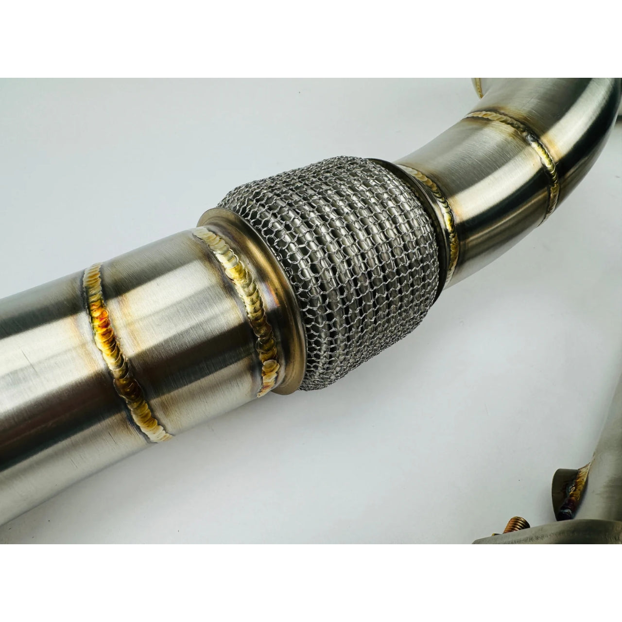 304 Stainless Steel High-Flow Catted Downpipes — BMW M2 (G87) / M3 (G80/G81) / M4 (G82/G83) (2021+)