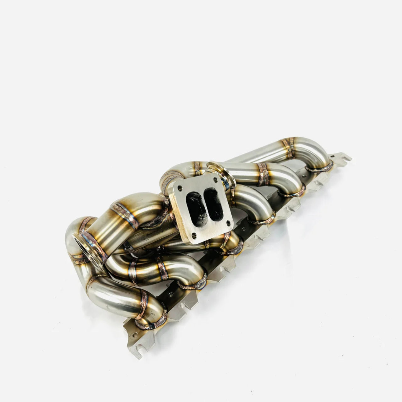 304 Stainless Steel T4 Twin-Scroll Turbo Manifold & 3.5-Inch Downpipe Kit — BMW B58 F-Series & G-Series (2016–2019)