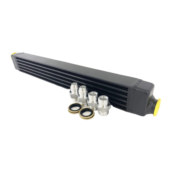 CSF Race Oil Cooler for BMW E30 Oil Cooler w/ fittings for OEM style and AN-10 male connections