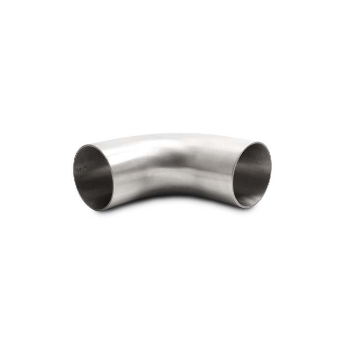 304 Stainless Steel 90° Brushed Mandrel Bends with Extended Leg Length