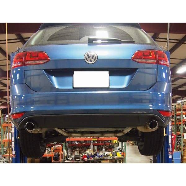 Techtonics Tuning 3" Exhaust System (Dual Exit) for Volkswagen Golf SportWagen MK7 (2017–2019)