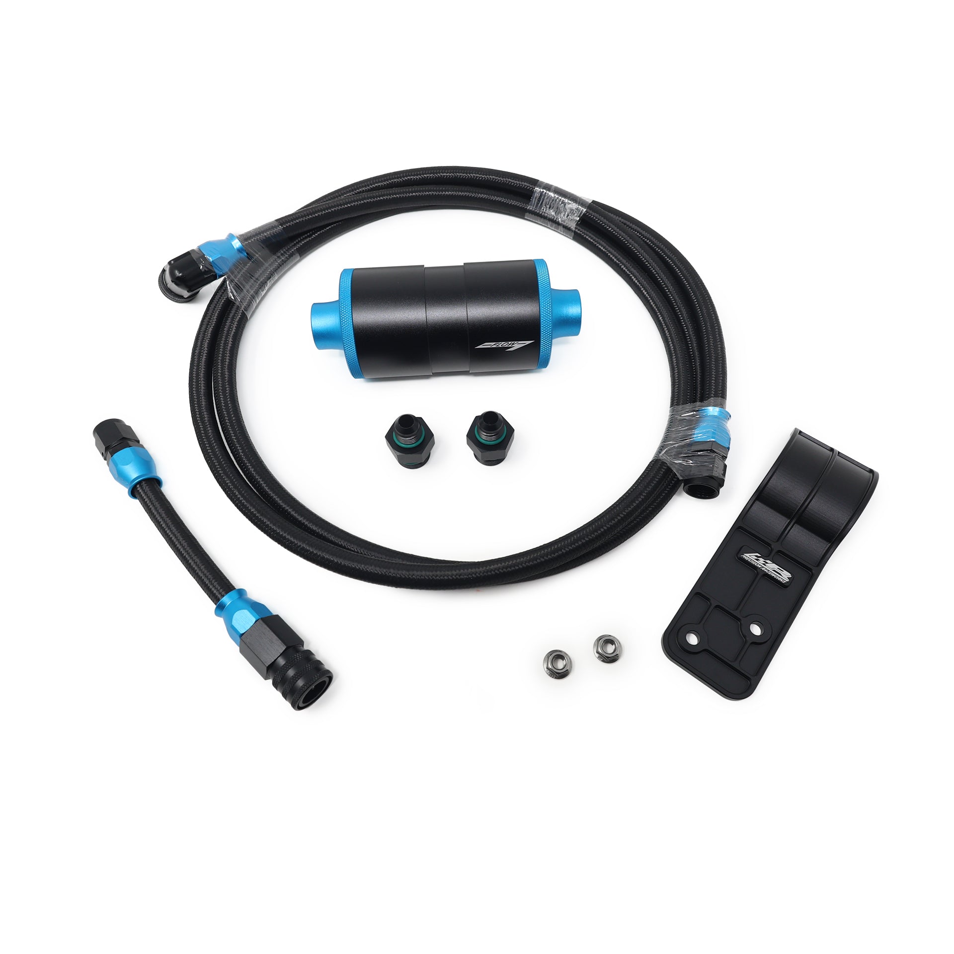 Precision Raceworks AN6 PTFE Fuel Line Upgrade for BMW M3 G80 / M4 G82 / M2 G87 / M340i G20 / M440i G22 / Z4 M40i G29 (2019–2026)