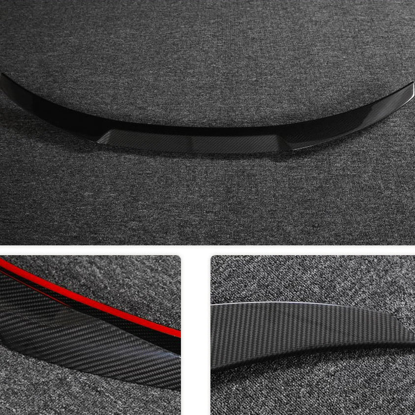 Carbon Fiber Rear Trunk Spoiler Boot Lip for BMW F30/F35/F80 M3 Sedan (2012-2019) - EuroSpeed