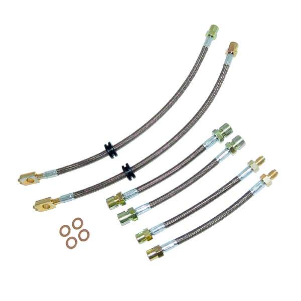Techtonics Tuning Stainless Brake Line Set for Volkswagen Passat B5 (1996–1997)