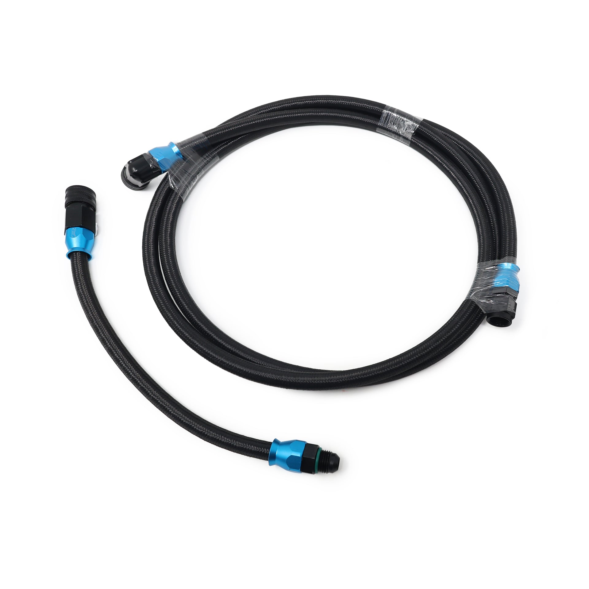 Precision Raceworks AN6 PTFE Fuel Line Upgrade for BMW M3 G80 / M4 G82 / M2 G87 / M340i G20 / M440i G22 / Z4 M40i G29 (2019–2026)
